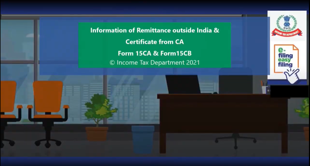 How to file form 15CB/CA