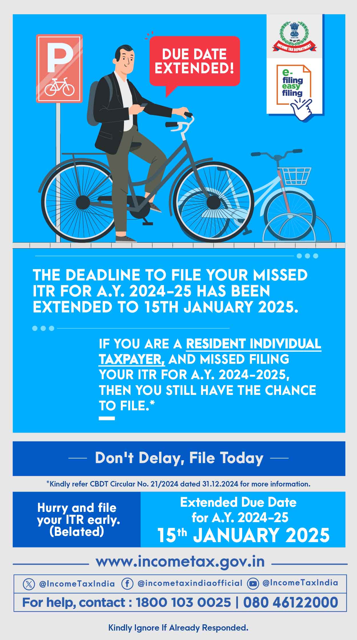 Important: Last Chance to File Your Belated Tax Return for A.Y. 2024-2025