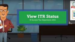 View ITR Status